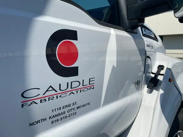 picture of the Caudle Fabrication truck